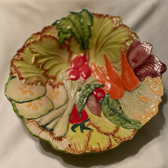 Gorgeous EUC Temp-Tations By Tara Figural Vegetable Salad Serving Bowl - Picture 3 of 6